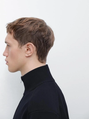 Кардиган из хлопкового трикотажа на молнии- Заказать в России