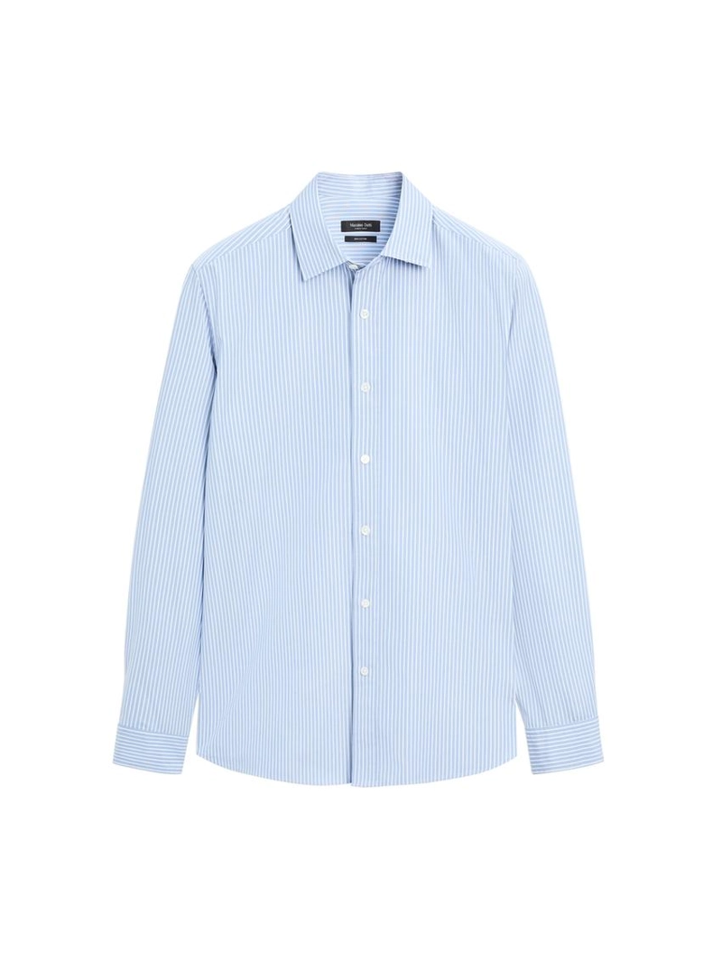 Рубашка из 100% хлопка в полоску