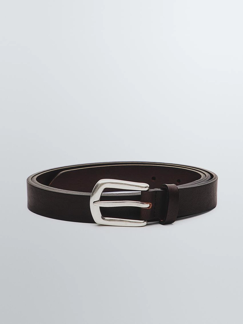 Кожанный ремень nappa