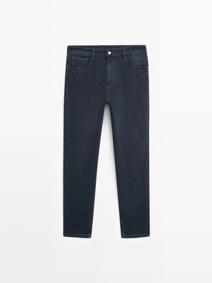 Джинсы в стиле денима с утонченным кроем- Заказать в России