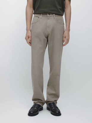 Джинсы свободного кроя MASSIMO DUTTI- Заказать в России