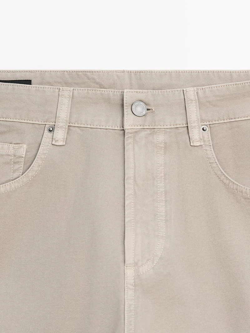 Джинсы свободного кроя massimo dutti