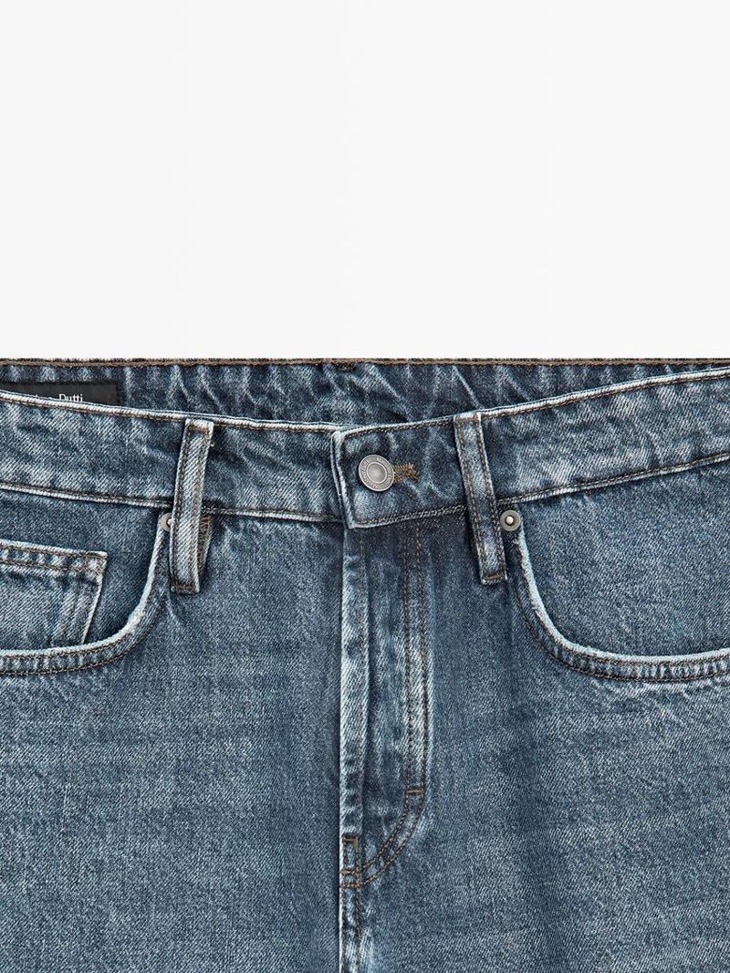 Джинсы узкого кроя cropped