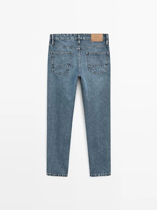 Джинсы узкого кроя CROPPED- Заказать в России