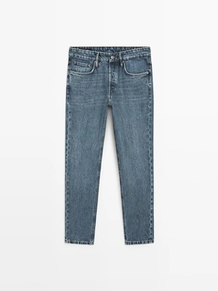 Джинсы узкого кроя CROPPED- Заказать в России