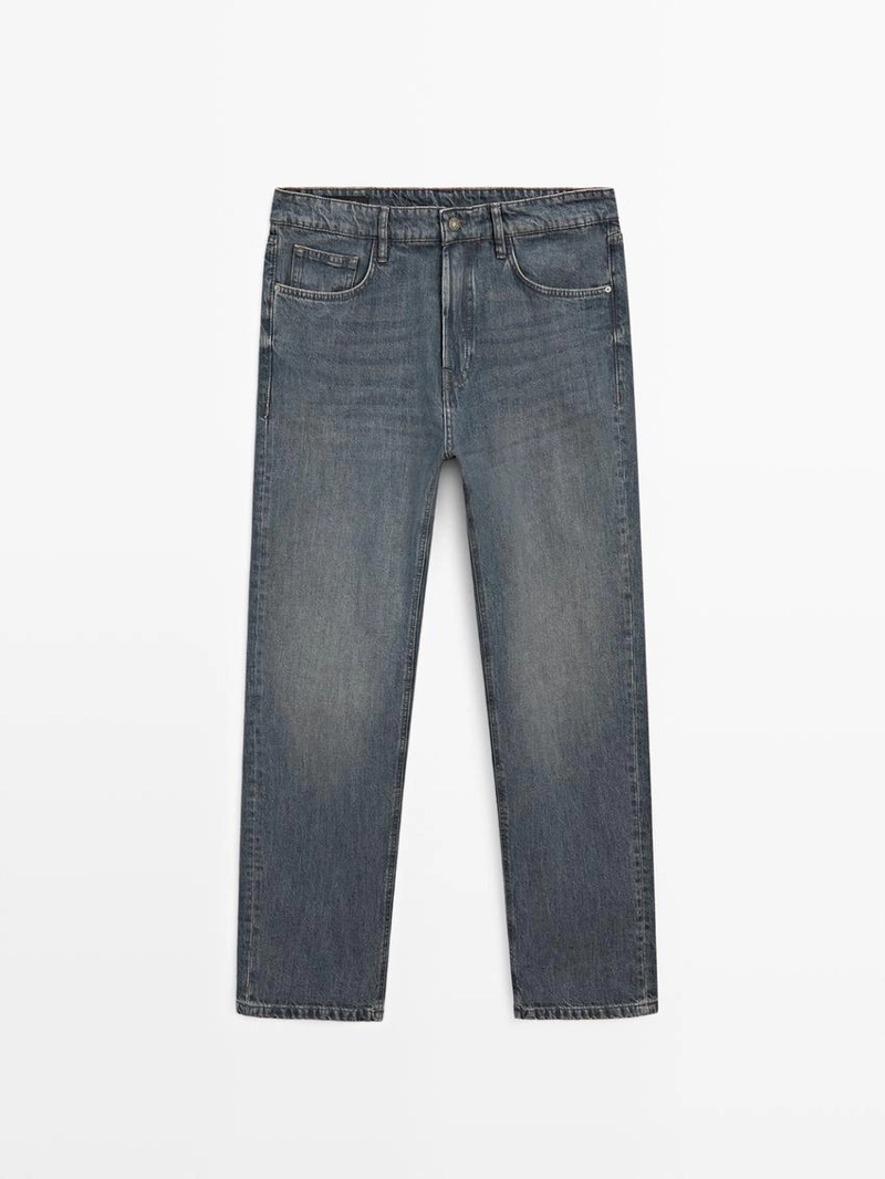 Джинсы с зауженным кроем