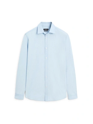 Рубашка из джинсовой ткани 100% хлопка- Заказать в России