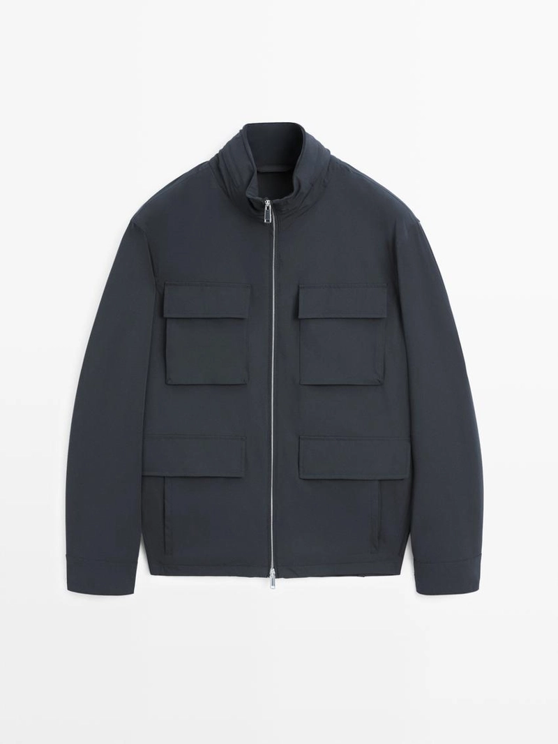 Куртка из эластичной ткани