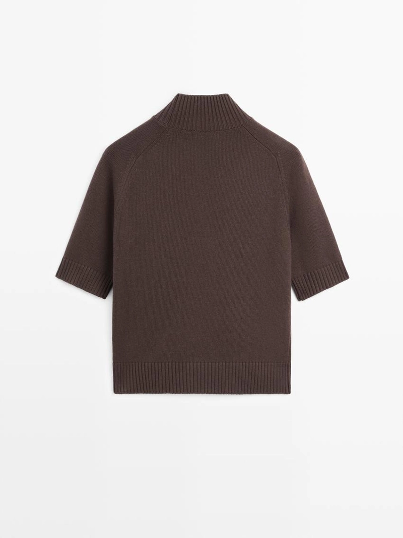 Джемпер из смесового хлопка