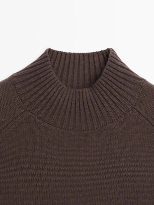 Джемпер из смесового хлопка- Заказать в России