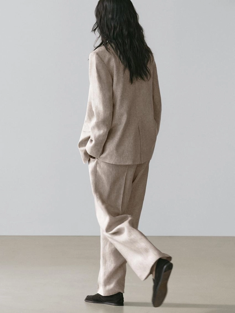 Пиджак из льна