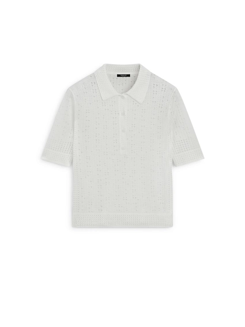 Поло с джемпером из вязаного полотна