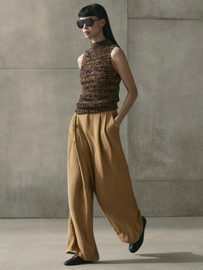 Плавные брюки-саронги