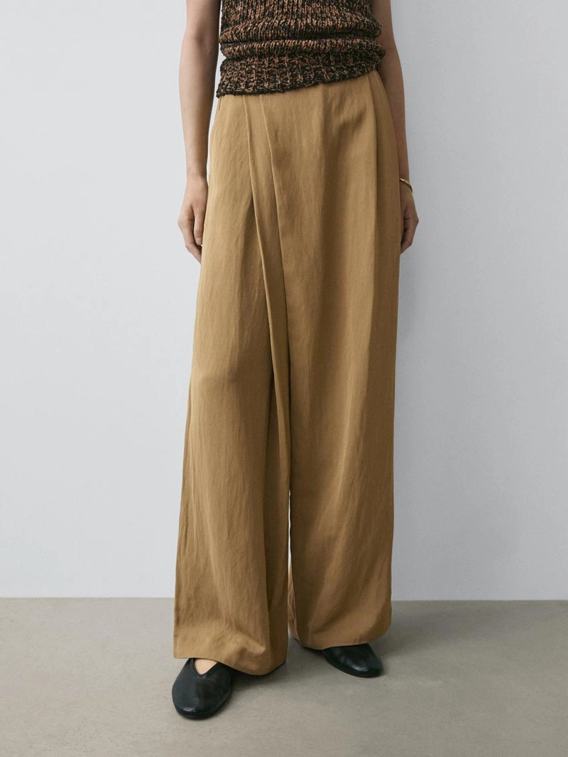 Плавные брюки-саронги