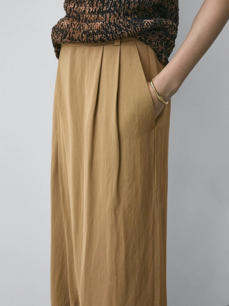 Плавные брюки-саронги