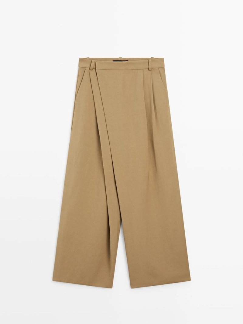 Плавные брюки-саронги