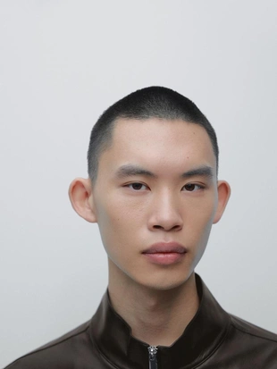 Куртка из овечьей кожи с эффектом потертости- Заказать в России