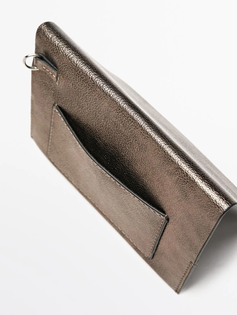 Паспортница из натуральной кожи нубука