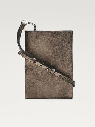 Паспортница из натуральной кожи нубука- Заказать в России