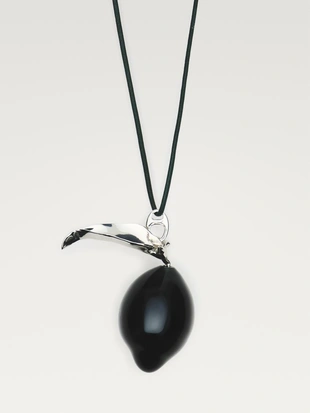 Ожерелье из кожаного шнура- Заказать в России