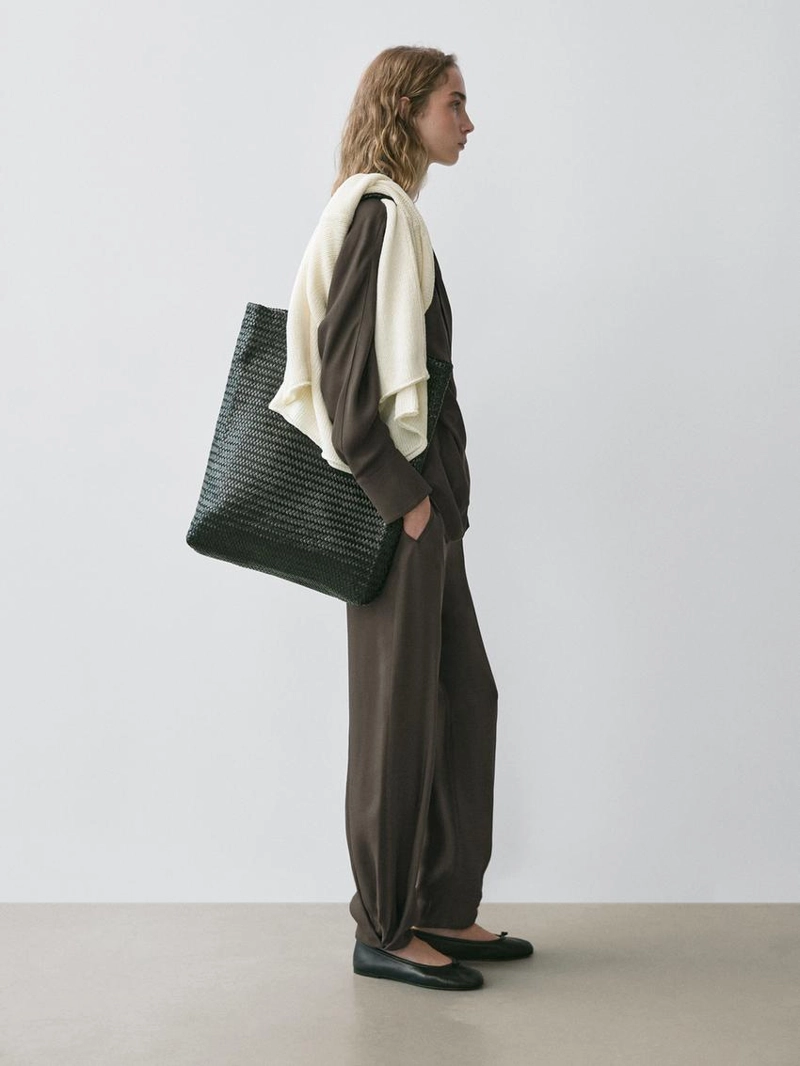 Рубашка с двубортным застежкой потока