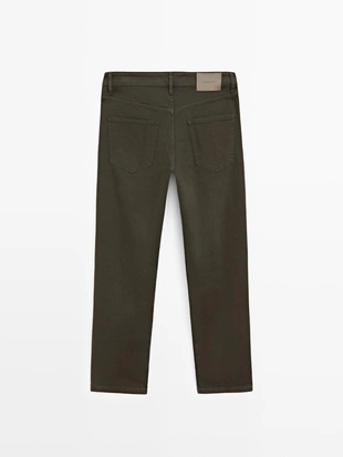 Джинсы с зауженным кроем- Заказать в России