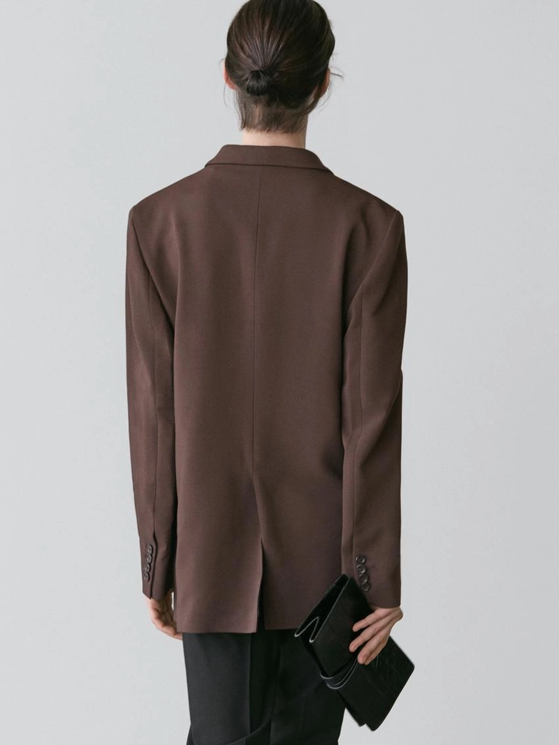 Блейзер из креповой ткани