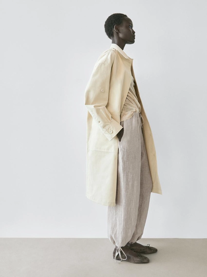 Брюки из 100% льна