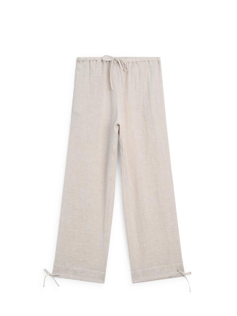 Брюки из 100% льна