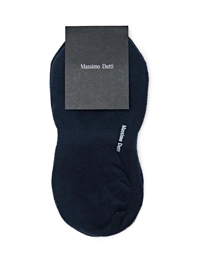 Набор из 3 пар невидимых носков из хлопкового смесового материала