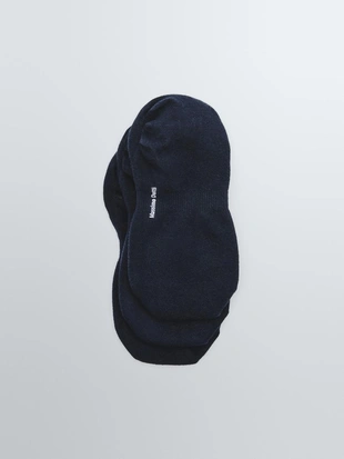 Набор из 3 пар невидимых носков из хлопкового смесового материала- Заказать в России