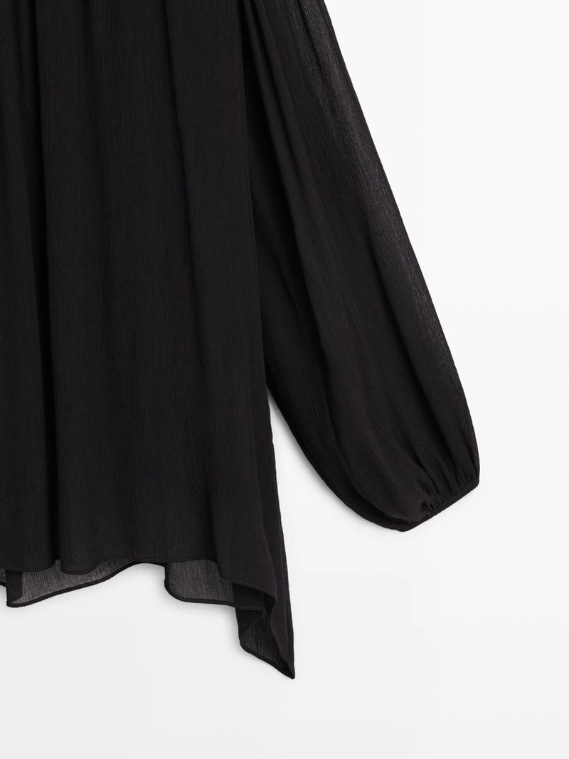 Блузка с воротником в стиле massimo dutti