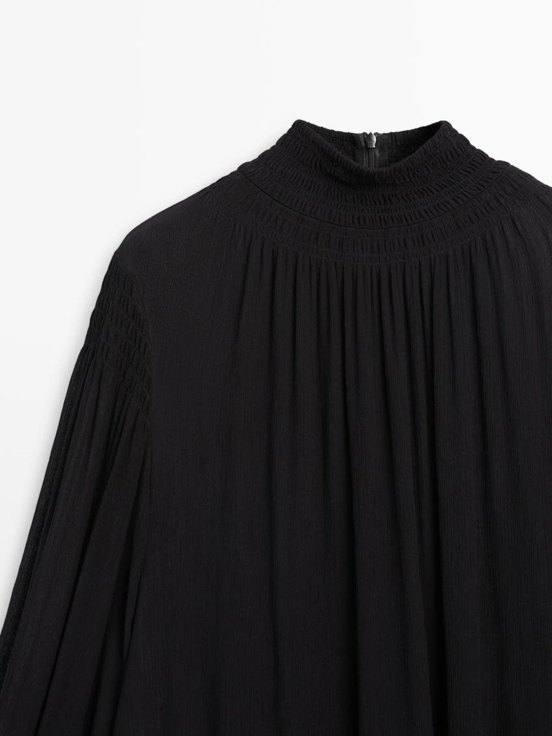 Блузка с воротником в стиле massimo dutti