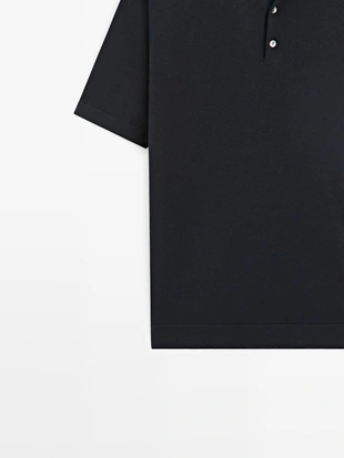 Поло из хлопкового трикотажа- Заказать в России