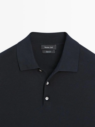 Поло из хлопкового трикотажа- Заказать в России