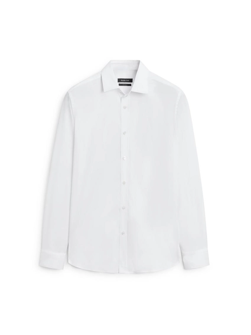 Рубашка из хлопково-вискозного трикотажа