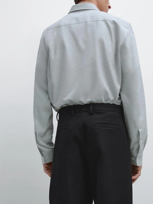 Хлопковые брюки из твила с эластичным поясом- Заказать в России