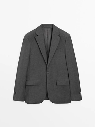Пиджак из шерсти- Заказать в России