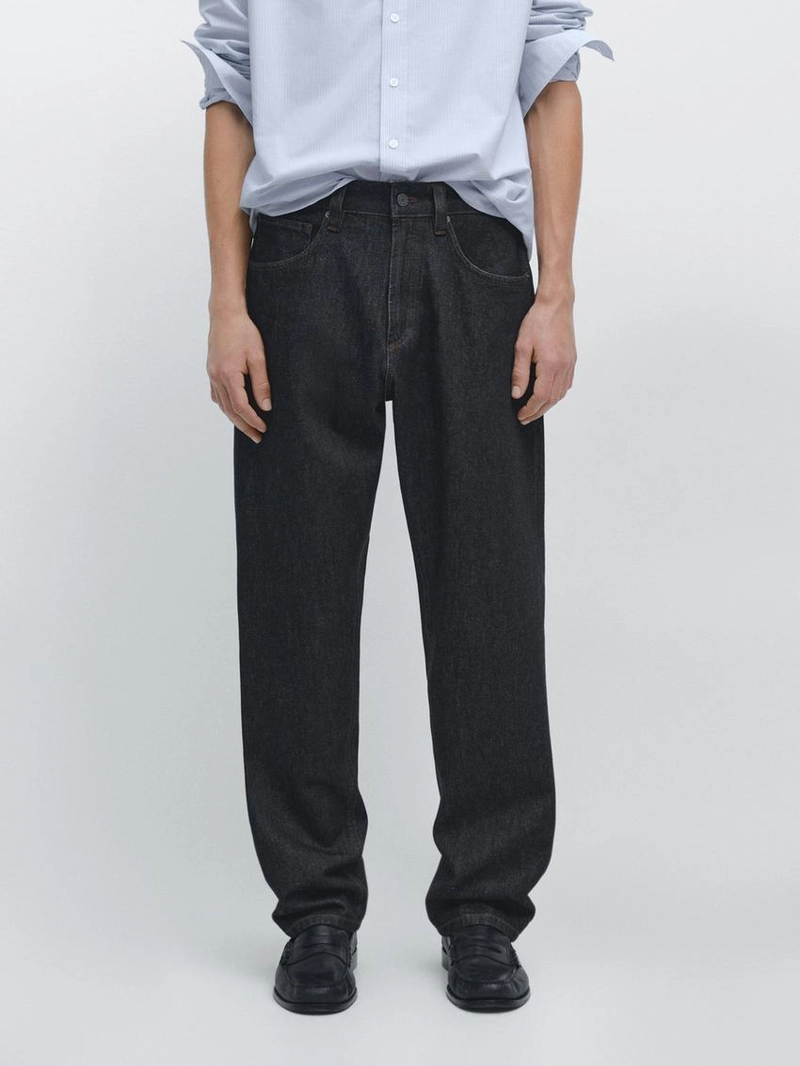 Джинсы свободного кроя