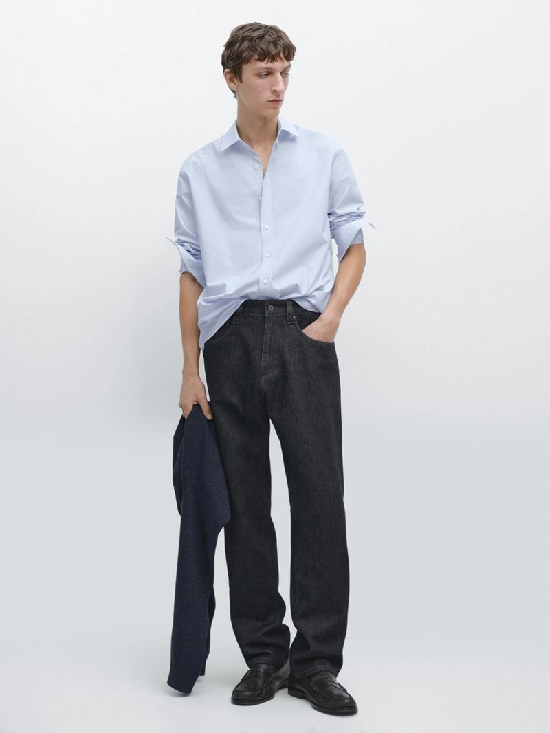 Джинсы свободного кроя