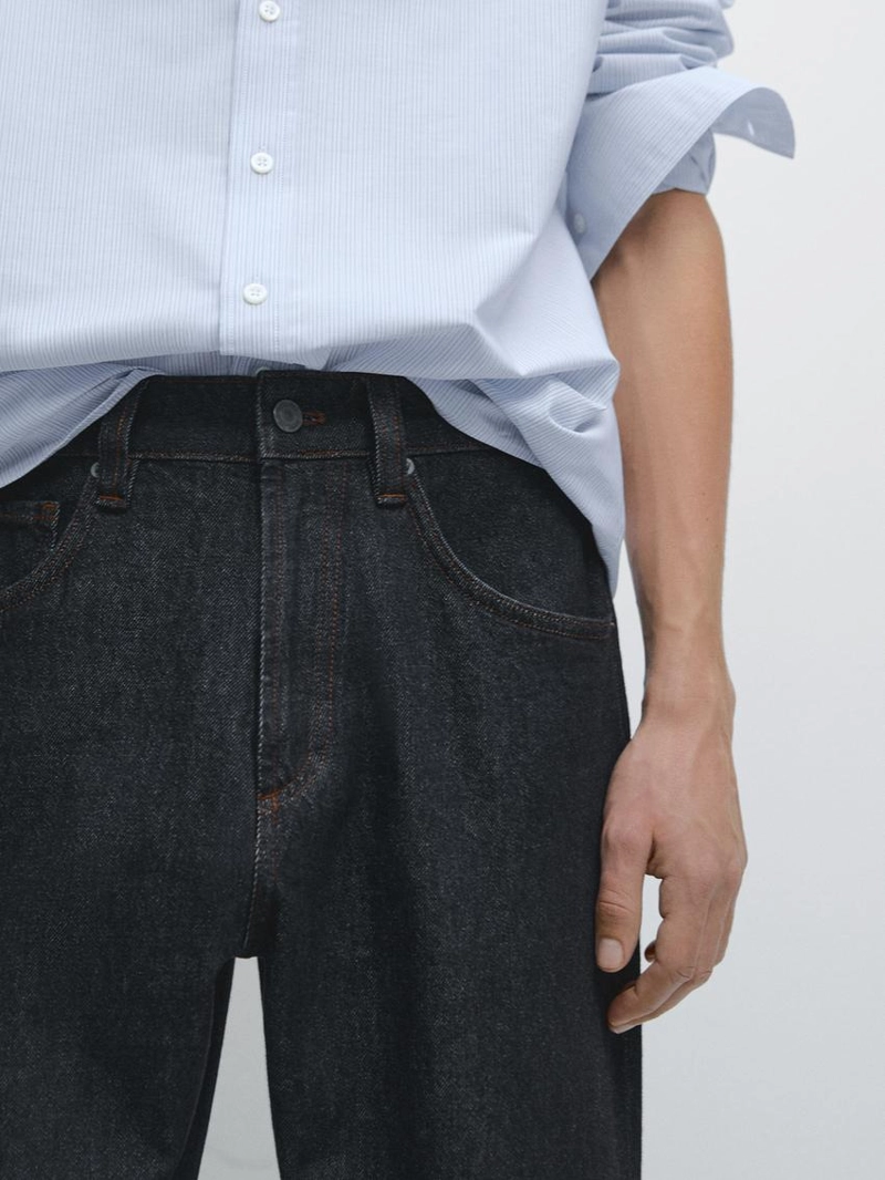 Джинсы свободного кроя