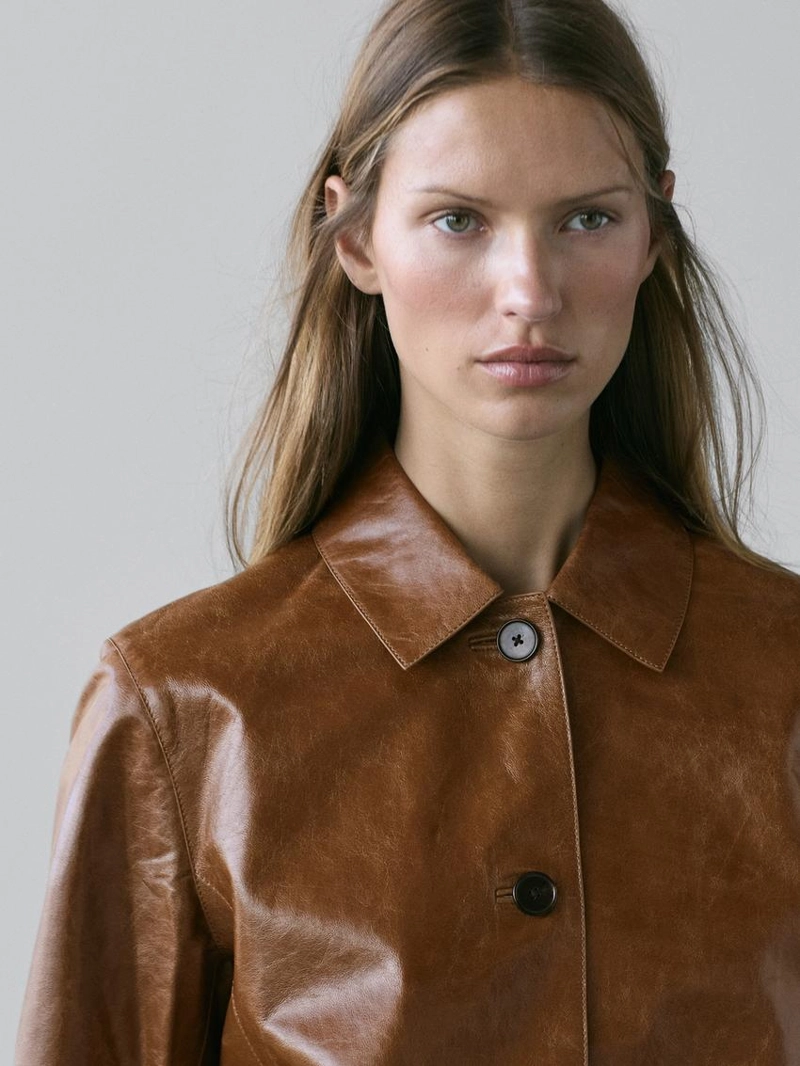 Куртка из овчины с крагулом