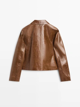 Куртка из овчины с крагулом- Заказать в России