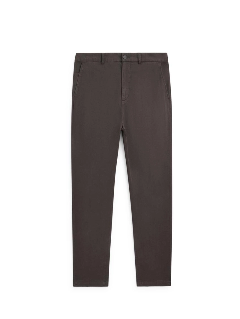 Брюки свободного кроя из хлопкового смесового материала