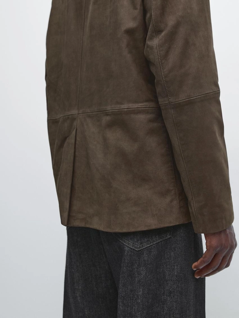 Замшевый жакет