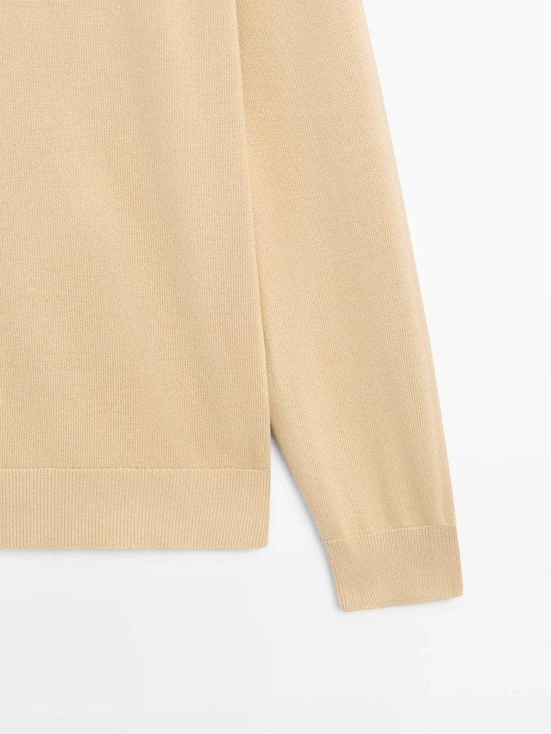 Джемпер из хлопково-шерстяной смеси