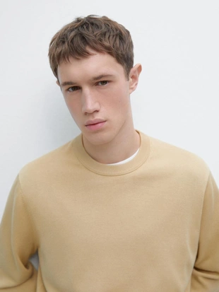 Джемпер из хлопково-шерстяной смеси- Заказать в России