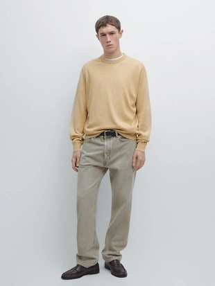 Джемпер из хлопково-шерстяной смеси- Заказать в России