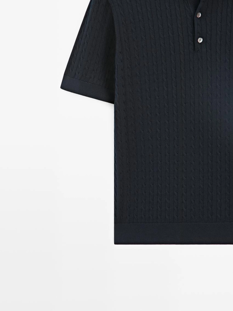 Поло из 100% хлопка с косынкой