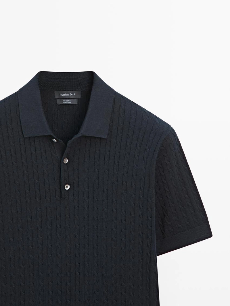 Поло из 100% хлопка с косынкой